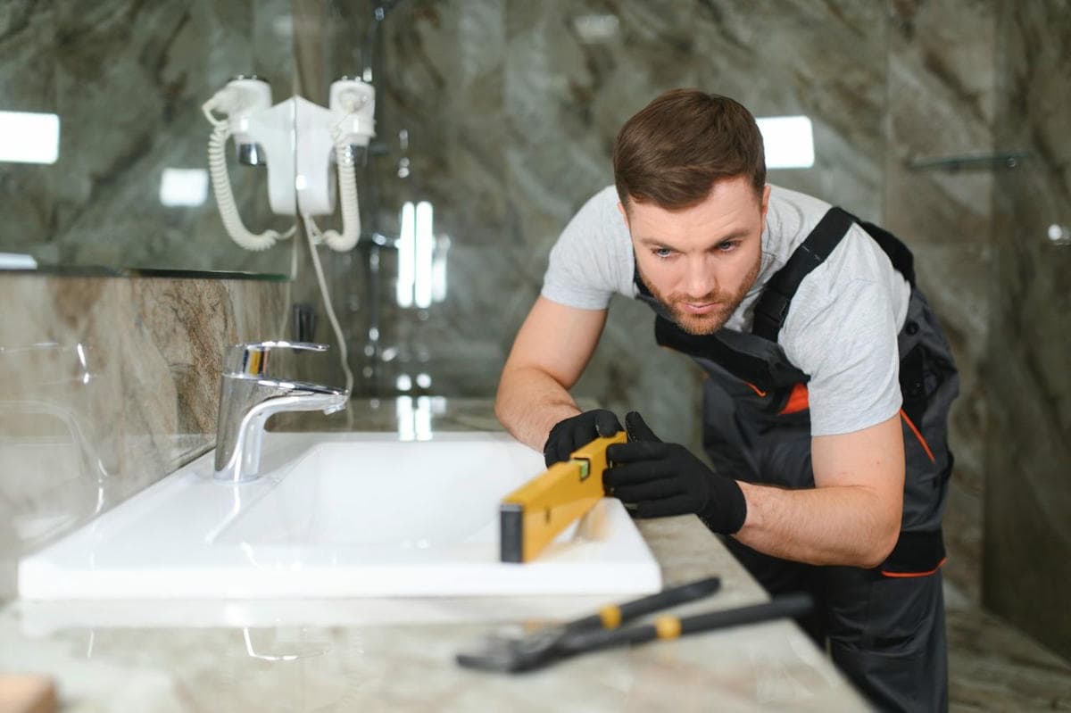 Lavabo robotla tıkanıklık açma